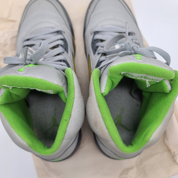Nike Air Jordan 5 Retro 'Green Bean' Men sz.10 - Picture 10 of 12